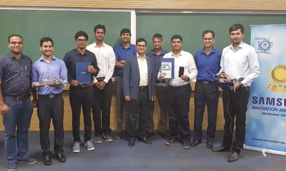 Samsung recognizes IIT-Indore students for innovation
