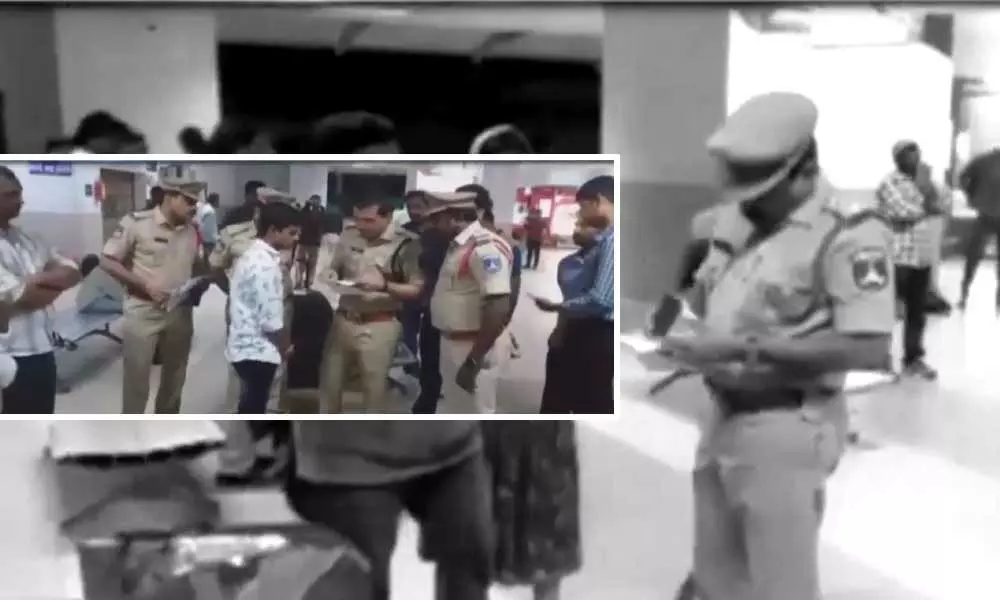7 held in cordon and search operation conducted at Hyderabad airport