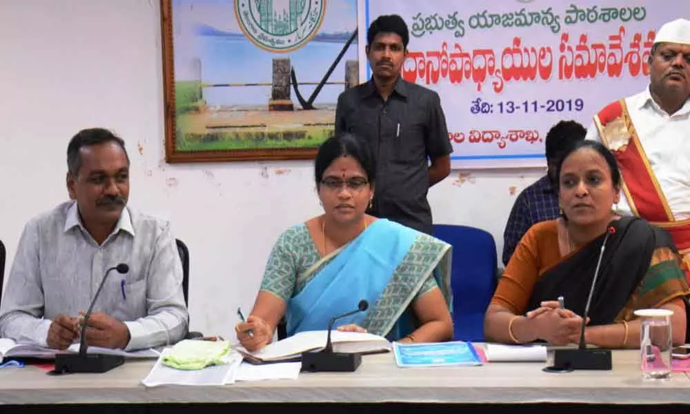 Warangal: Target set to achieve 100% results in SSC