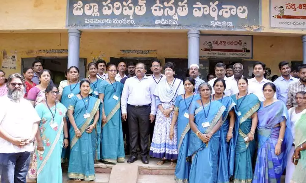 Infrastructure in 1,000 government schools to be developed in Krishna district