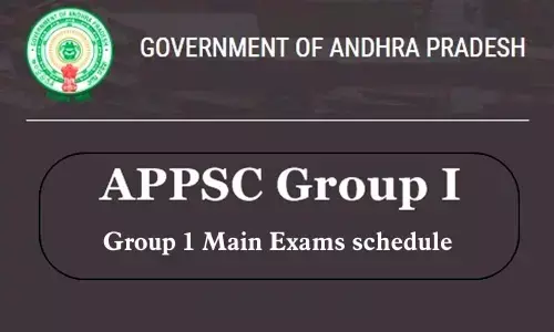 APPSC announces Group 1 Main Exams schedule
