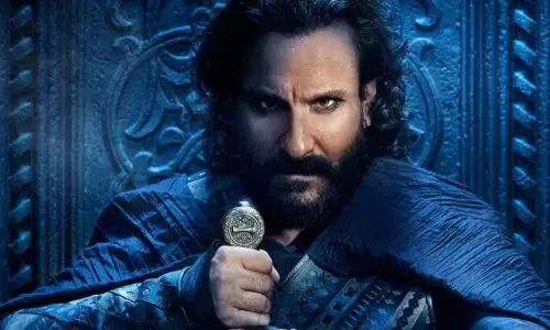 Ajay Devgn and Kajol share Saif Ali Khans look from upcoming movie Tanhaji