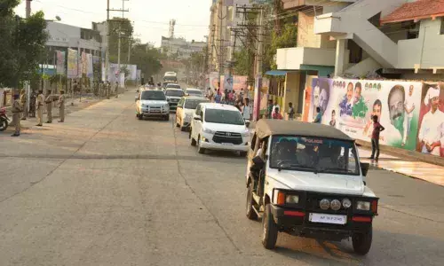 Tight security in place for CM Ongole visit