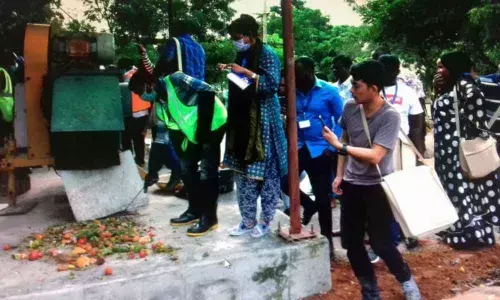 EPTRI students visit Resource Park at Bhongir