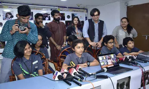 Students engage in media literacy