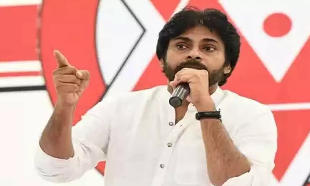 Pawan Kalyan fires on YSRCP leaders for Calling him Pawan Naidu