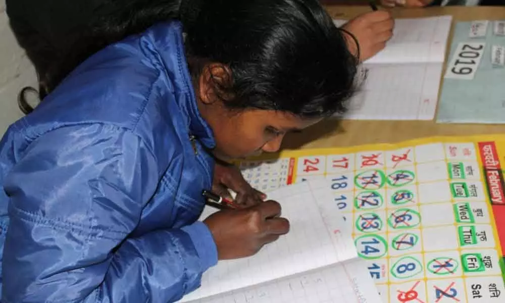 13 differently-abled students from India learn new sign language