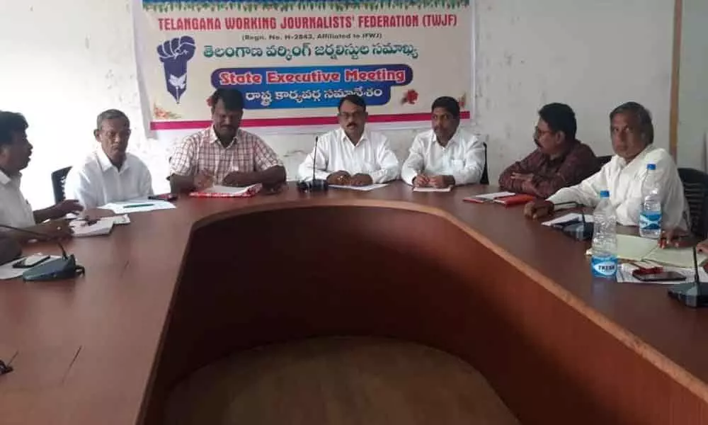 Telangana Working Journalists Federation state-level meet to be held on Dec 29