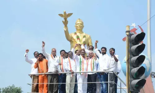 Congress leaders remember Nehrus Panchsheel Treaty in Nalgonda