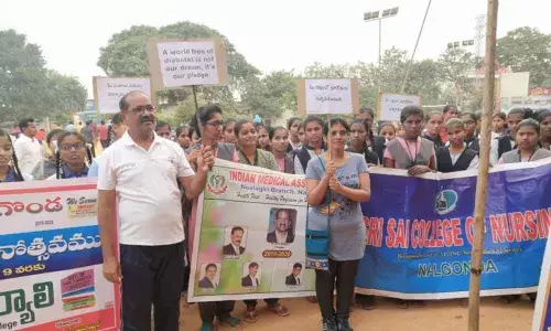 Nalgonda: Awareness among people leading sedentary lives called for