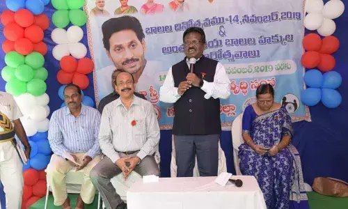 Collector Samuel Anand Kumar promises more facilities at Balsadan  in Guntur