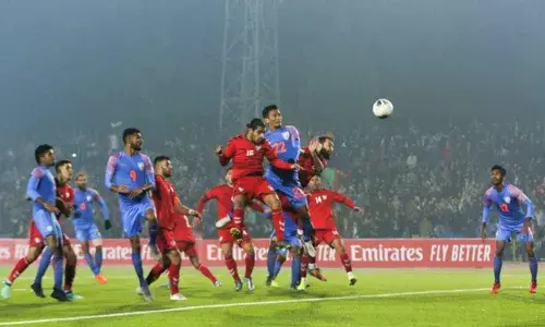 Injury-time goal saves India against Afghanistan