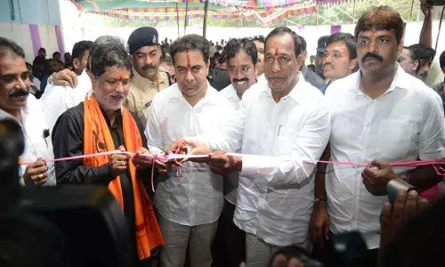 KTR hands over 2BHKs to 108 beneficiaries