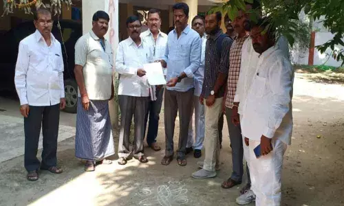 Corporator V Srinivas Reddy takes out padayatra