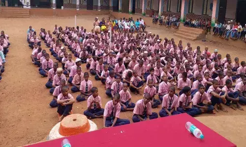 Childrens Day fest at minority school