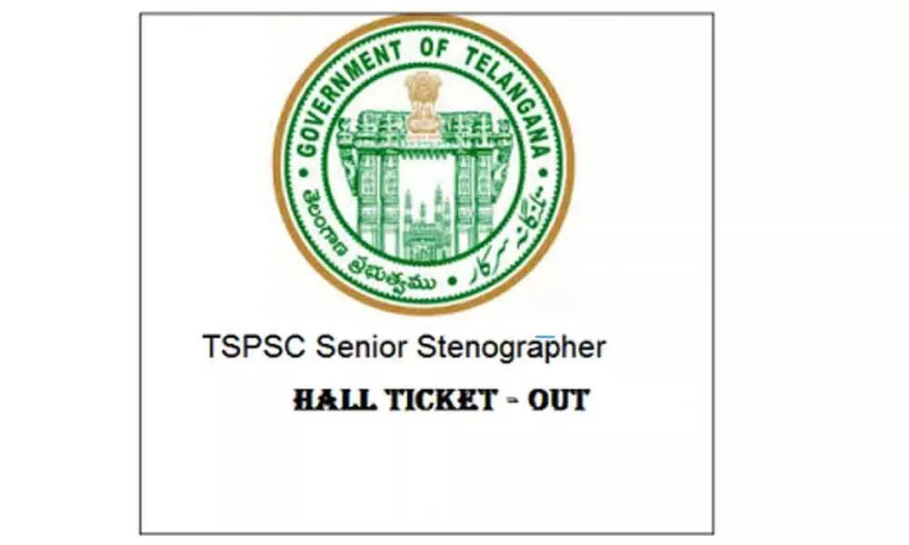TSPSC releases hall tickets for senior stenographers exam