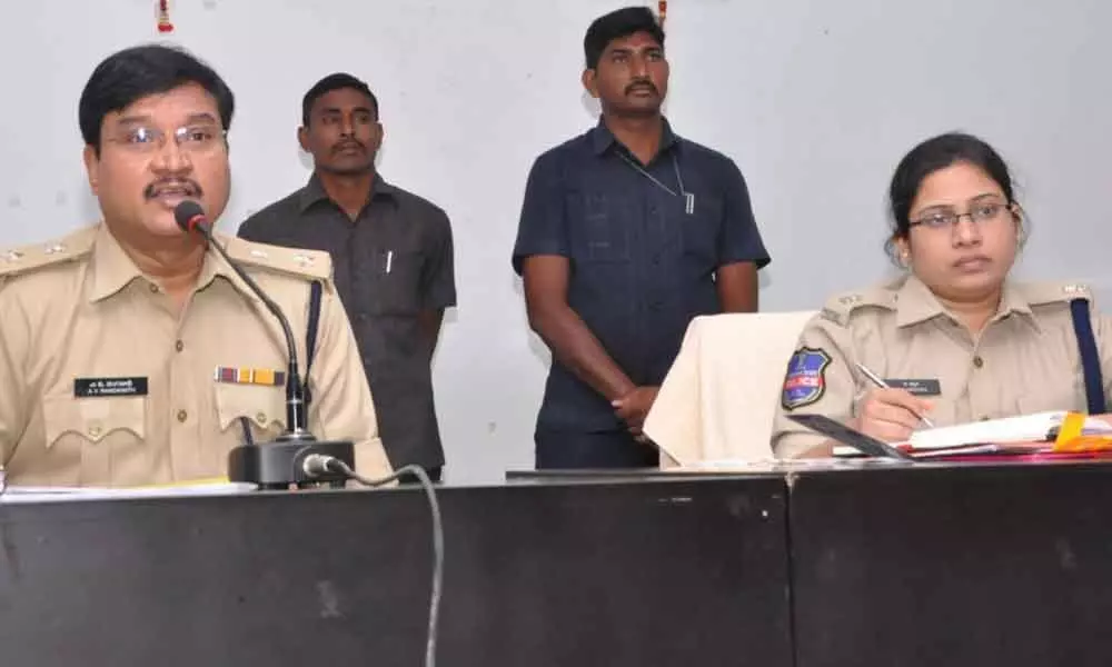 Cops told to study evidences carefully in land dispute cases: Nalgonda SP AV Ranganath