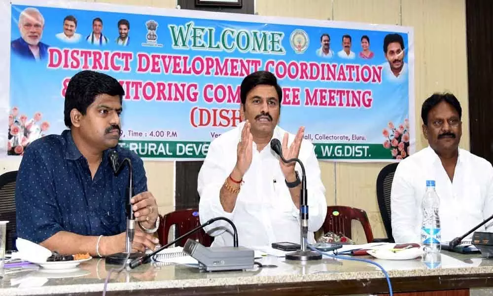 Disha chairman assures to get Central funds in Eluru