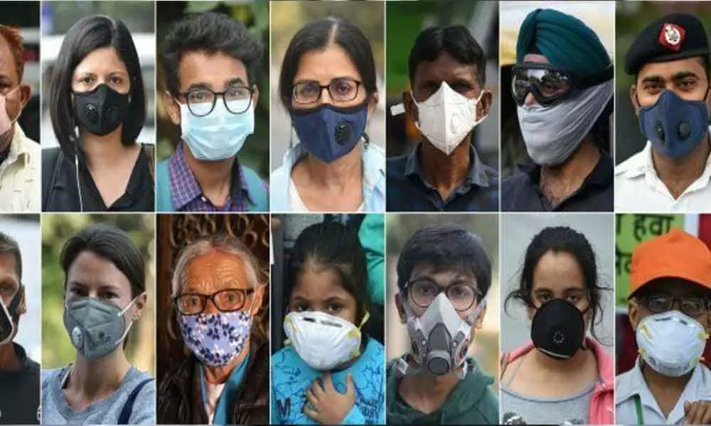 Children in Delhi are forced to breathe polluted air
