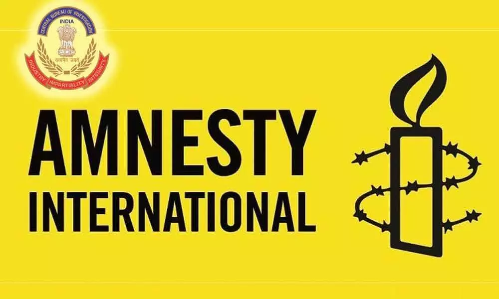 CBI registers case against Amnesty International