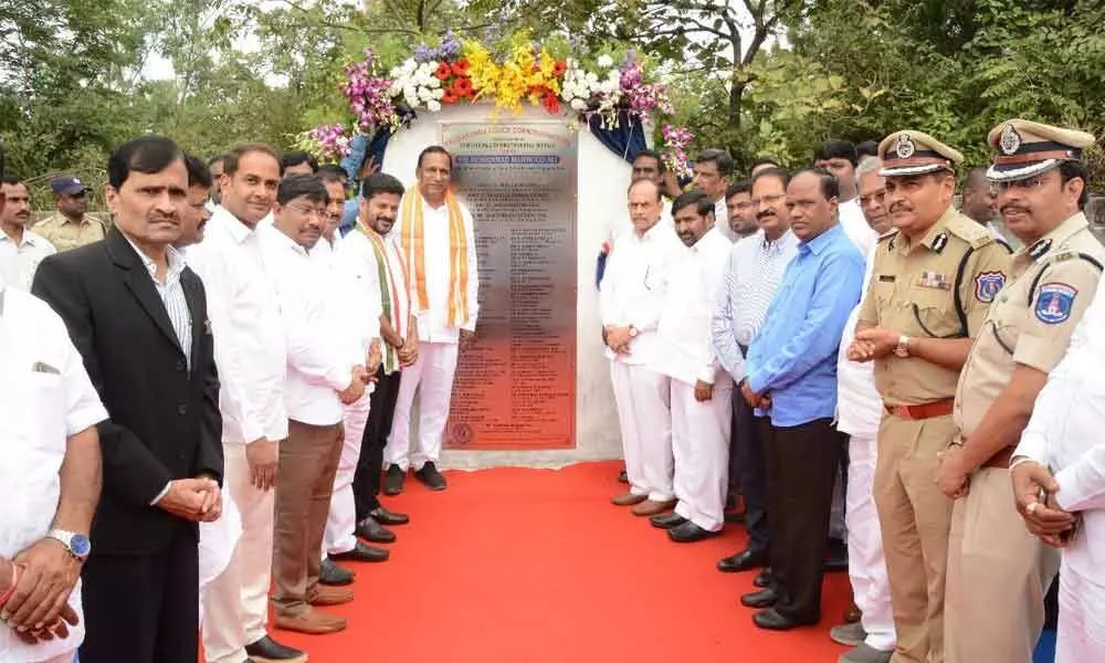 Stone laid for Rachakonda Commissionerate building