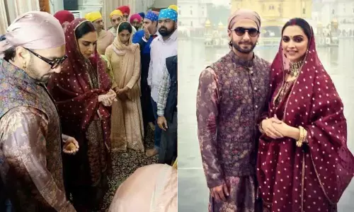 Deepika Padukone repeats her Wedding trousseau on her first wedding anniversary