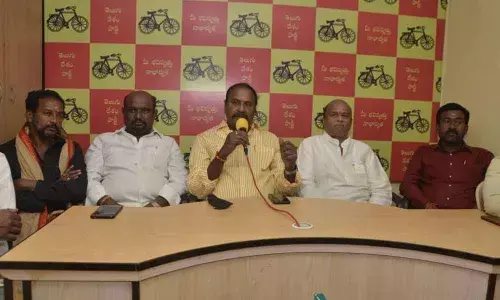 TDP flays YSRCP for terming Naidus Deeksha fake