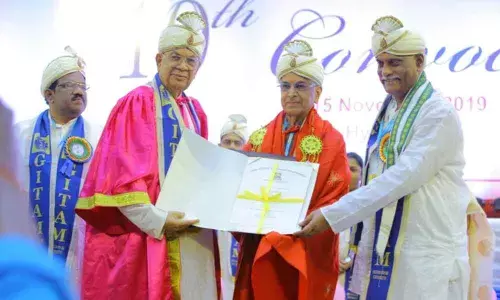 Hyderabad: ISRO scientist conferred with honorary doctorate