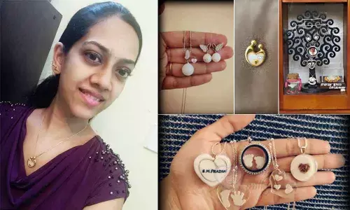 Turning precious drops into timeless pieces