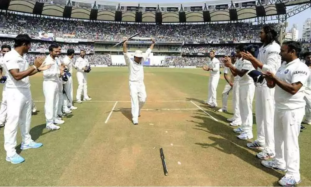 Sachin Tendulkar played for India one last time this day; watch his farewell speech