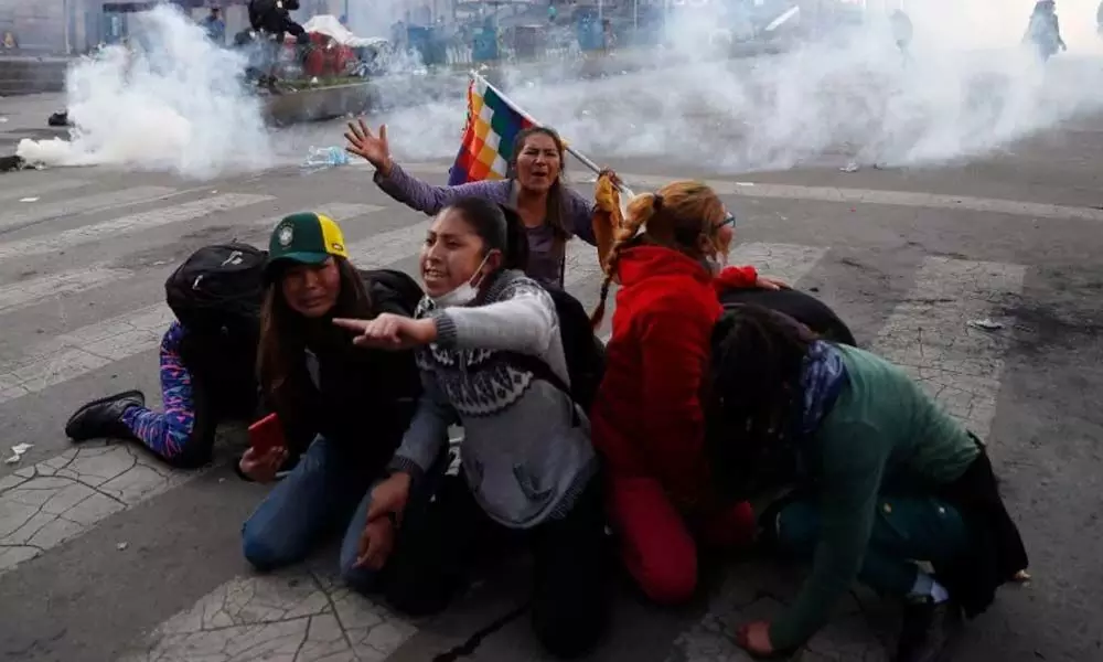 Protests in Bolivia after 5 demonstrators shot dead