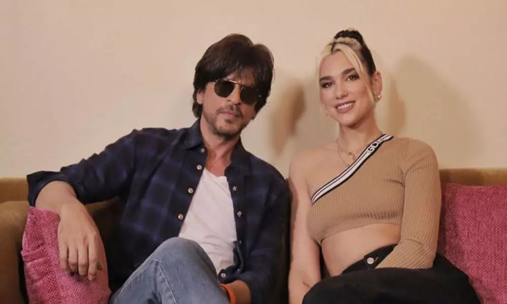 Dua Lipa meets SRK while in Mumbai