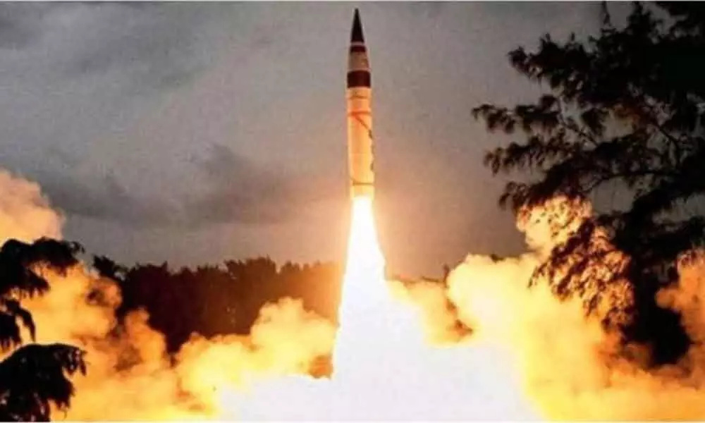 1st night trial of Agni II missile successful