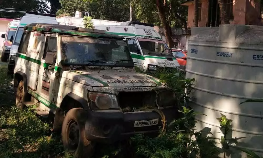 108 ambulance services in Srikakulam in bad shape