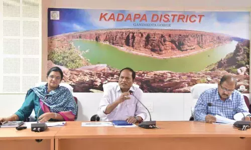 Official team visited Gandikota submerged vilalges