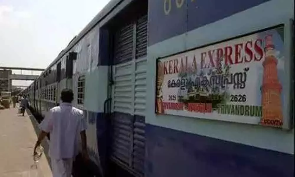 Andhra Pradesh: Kerala express derails in Chittoor district, no causalities reported