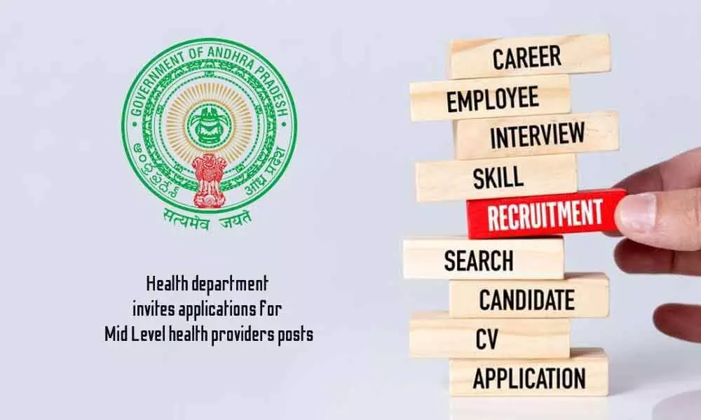 Andhra Pradesh: Health department invites applications for Mid Level health providers posts