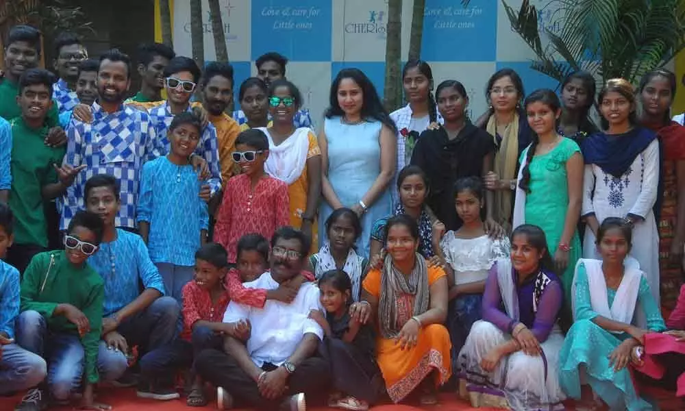 Fashion show held at orphanage