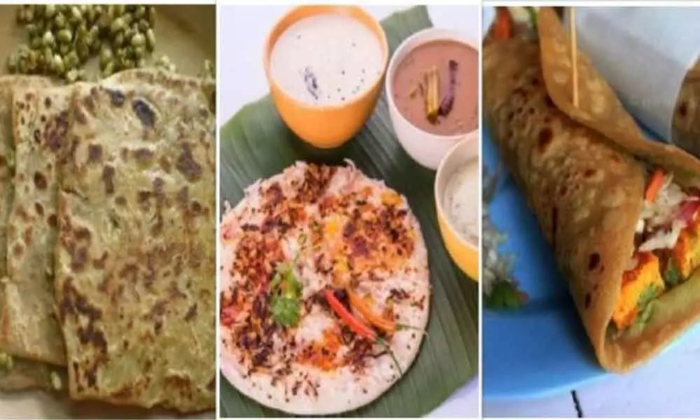 Uttapam, sprouted dal paratha tops UNICEFs healthy food