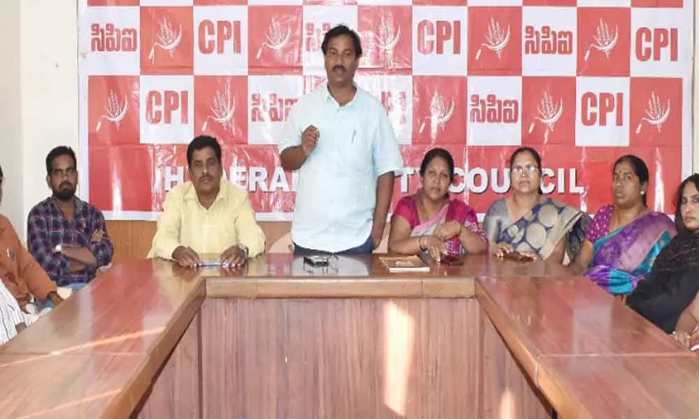 CPI warns of siege to Pragati Bhavan 2 days