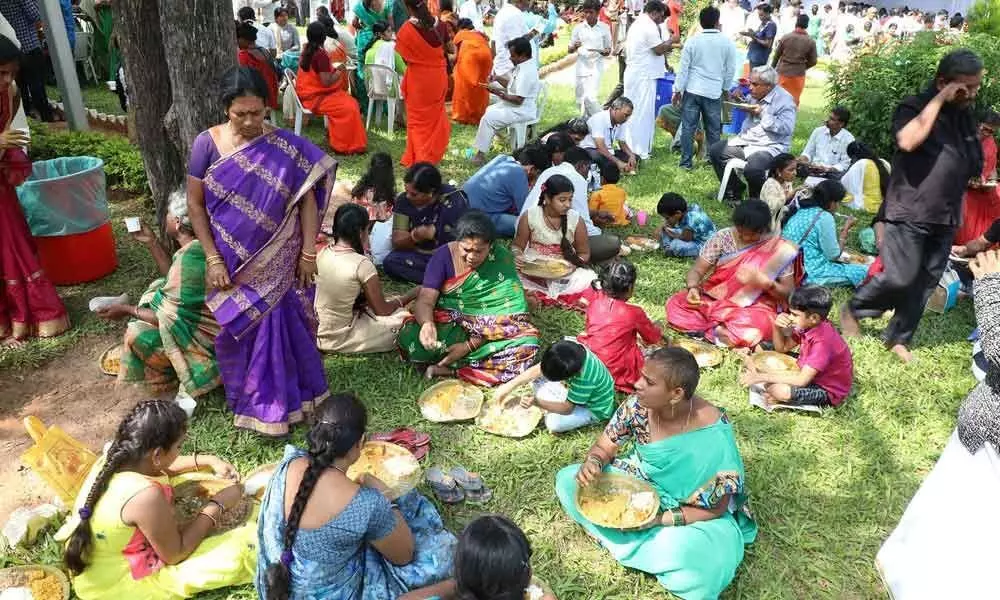 Kartika Vanabhojanam organised in Tirumala