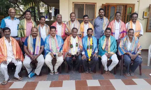 Sai Nagar committee felicitated