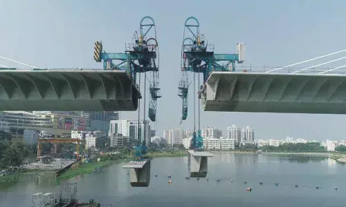 You can walk on Durgam Cheruvu cable bridge soon