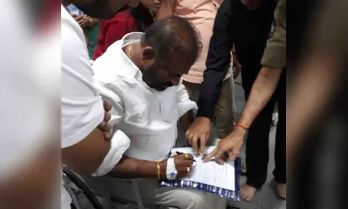 Ashwathama Reddys strike disrupted; shifted to OGH