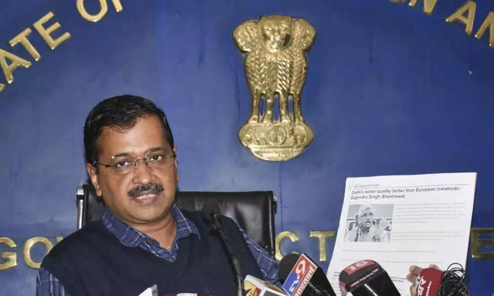 Centre playing dirty politics with water: Kejriwal