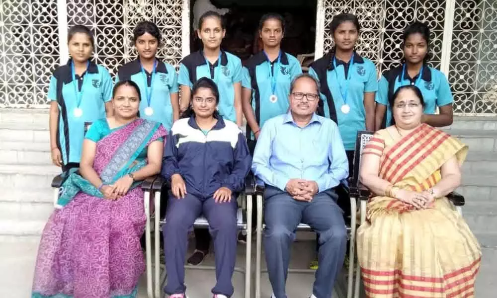 Khammam: Singareni Women Junior College students excel in sports competition