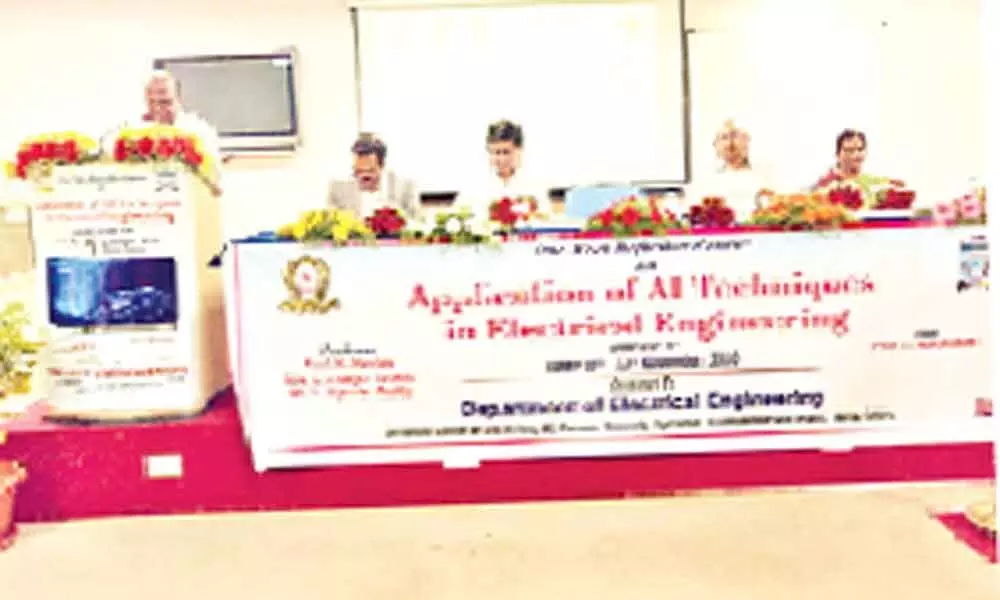 Refresher course on AI techniques commences at Osmania University