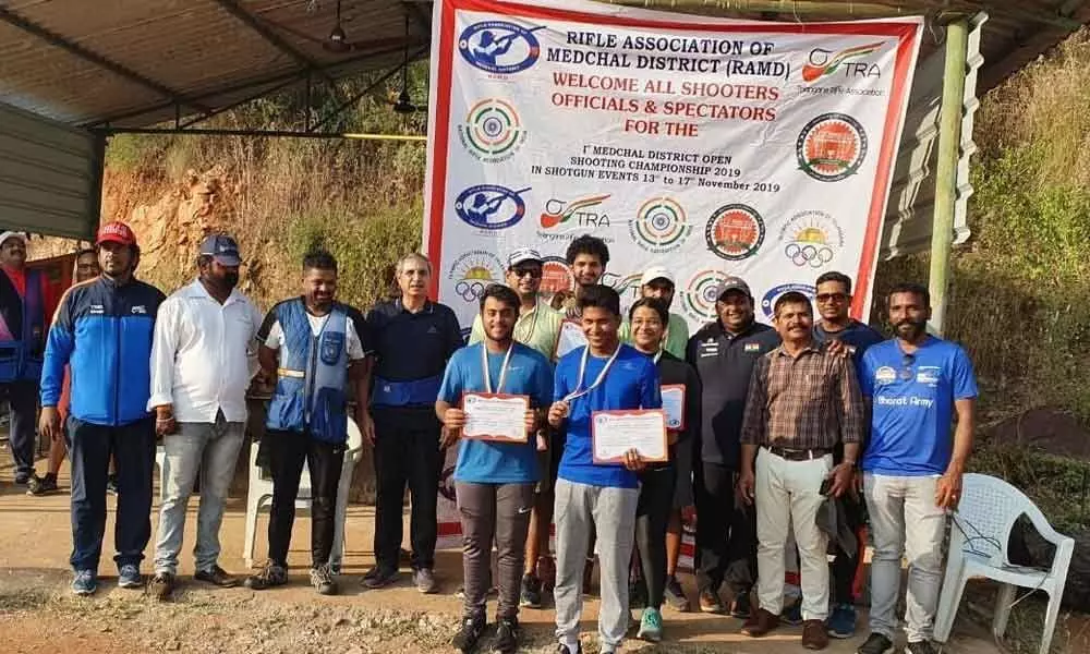 First Medchal district open shooting competitions held