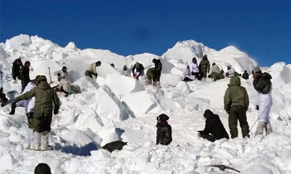 8 soldiers stuck under snow after avalanche hits patrol in Siachen