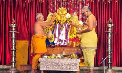 Bhadrachalam: Pattabhishekam performed at Bhadradri temple